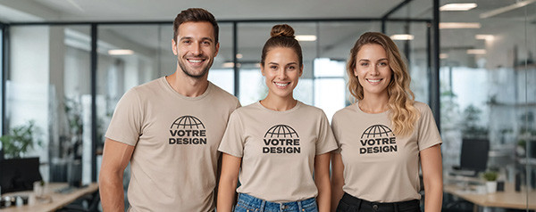T-shirt personnalise publicitaire